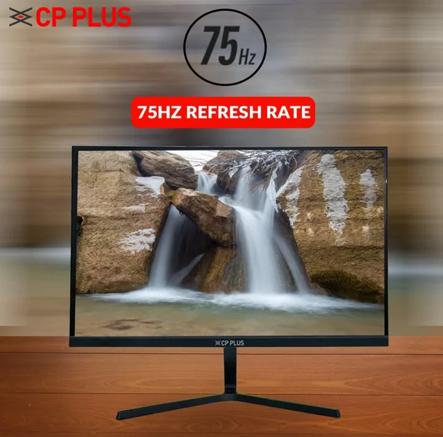 CP PLUS CP-UEM-22AH 22-Inch 1920×1080P FHD LED Monitor - Black