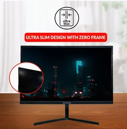 CP PLUS CP-UEM-22AH 22-Inch 1920×1080P FHD LED Monitor - Black