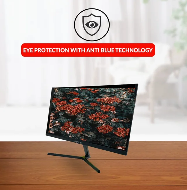 CP PLUS CP-UEM-22AH 22-Inch 1920×1080P FHD LED Monitor - Black