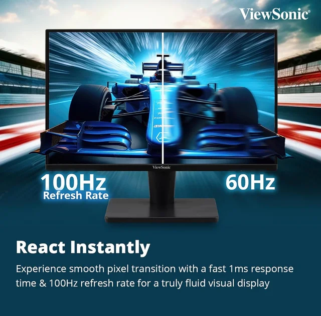 Viewsonic ViewSonic VA2215-H 22 Inch Full HD 1080p LED AMD Freesync Monitor - Black