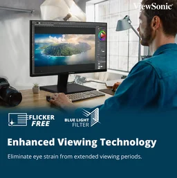 Viewsonic ViewSonic VA2215-H 22 Inch Full HD 1080p LED AMD Freesync Monitor - Black