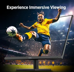 Viewsonic ViewSonic VA3209-MH 32 Inch Full Hd IPS Freesync Wide Monitor - Black