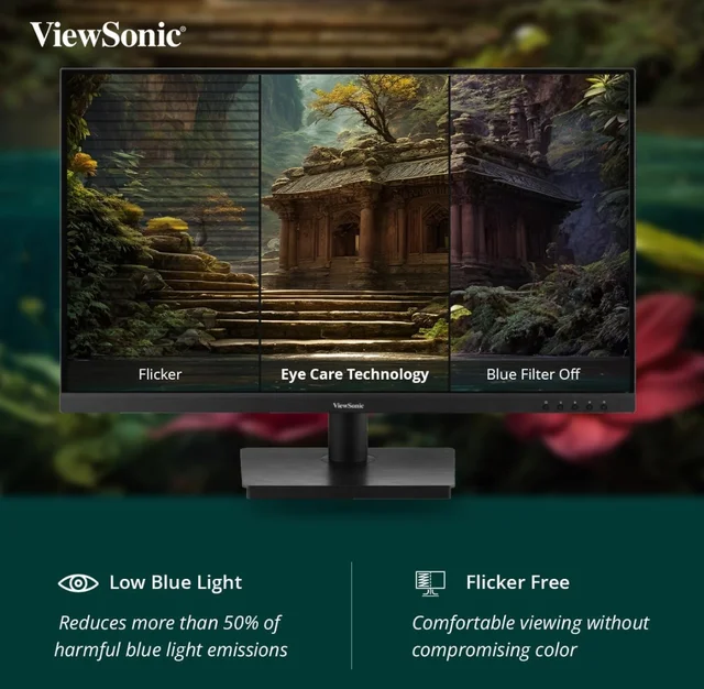 Viewsonic ViewSonic VA3209-MH 32 Inch Full Hd IPS Freesync Wide Monitor - Black