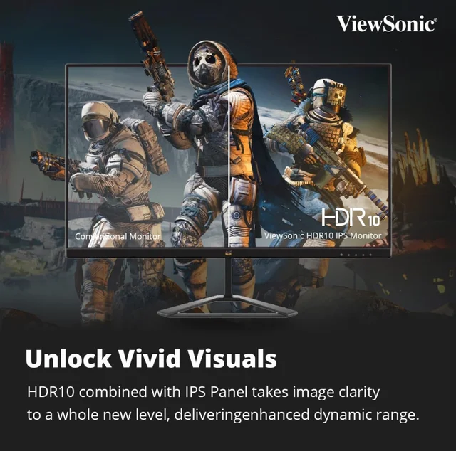 Viewsonic ViewSonic VX2479-HD-PRO Omni 24 Inch FHD IPS Gaming Monitor - Black
