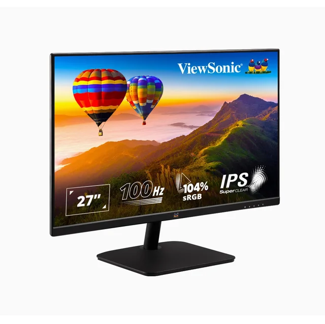 Viewsonic ViewSonic VA2732-MH 27 Inch FHD IPS Home and Office Monitor - Black