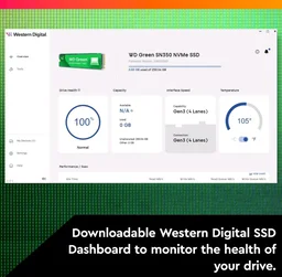 Western Digital SSD WD SN350 500gb Green Pcie Gen3 Nvme
