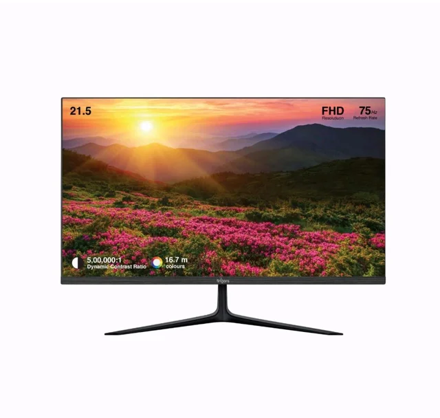Fingers FINGERS The Big Picture LED 21.45 (51.48cm) FHD Ultra-Slim & Frameless Monitor - Black