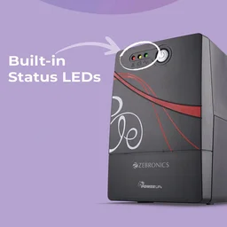ZEBRONICS UPS Zebronics 600VA - Black