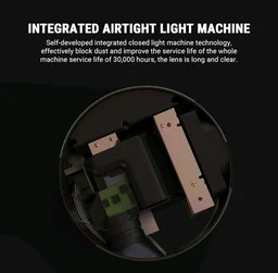 Ant Esports View 811 LED Auto-Focus 1080P Native & 4K Multimedia Projector - Black