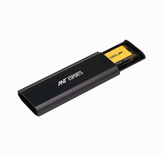 Ant Esports AENE201 M.2 NGFF & NVMe SSD Enclosure USB 3.1 - Black