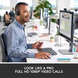 LOGITECH Logitech C920 HD Pro Webcam 1080P - Black