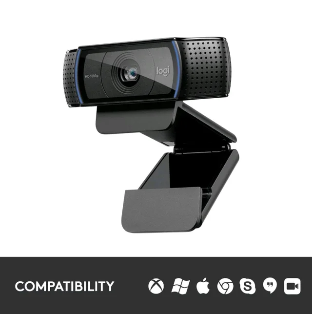 LOGITECH Logitech C920 HD Pro Webcam 1080P - Black