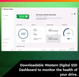 Western Digital SSD WD SN350 250gb Green Pcie Gen3 Nvme