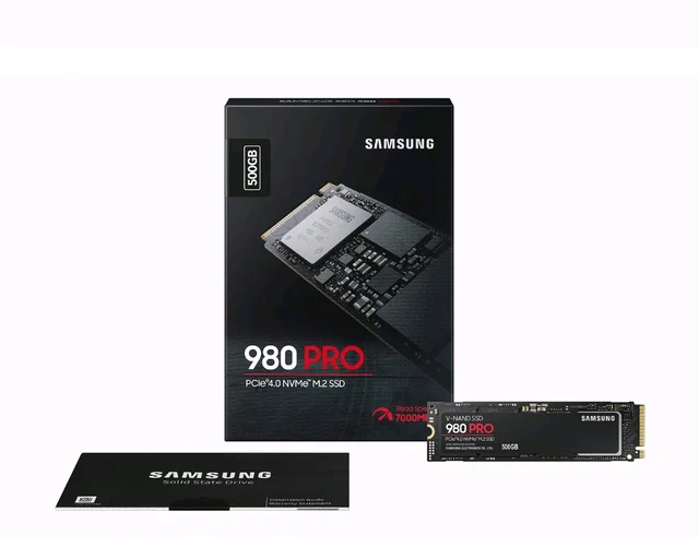 SAMSUNG SSD Samsung 980 PRO MZ-V8P500BW 500GB PCIe 4.0 M.2 NVMe