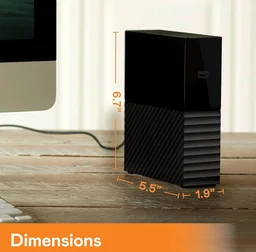 Western Digital Hard Disk Drive WD External 4TB My Book Desktop