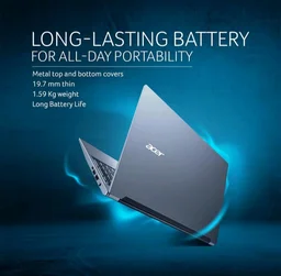 ACER Acer Aspire Lite AL15-52 Intel Core i3-1215U (8GB RAM/512GB SSD (15.6") Full HD Display Premium Metal Laptop - Gray
