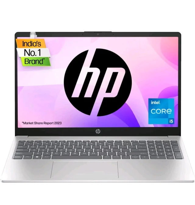 HP 15 13th Gen Intel Core i5-1334U, 8GB DDR4, 512GB SSD (Win 11, Office 21, Anti-Glare, 15.6-inch), FHD Laptop, Intel UHD Graphics
