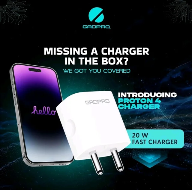 GADPRO Gadpro PROTON 4 20W Type-C to Lightning PD Charger - White