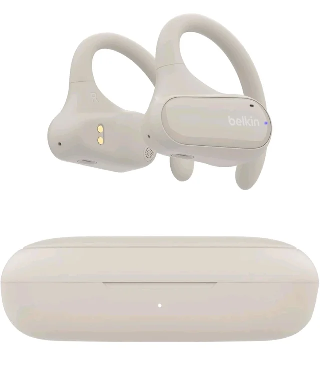 Belkin BELKIN SoundForm ClearFit
Open-Ear Wireless Earbuds
- Black