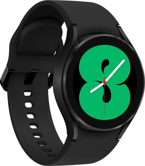 SAMsUNG Watch 4, 44mmSuper AMOLEDbluetooth calling function & body compositiontracking (Black Strap, Free Size)