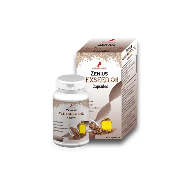 FLAXSEED OIL CAPSULES - 30 CAPSULES