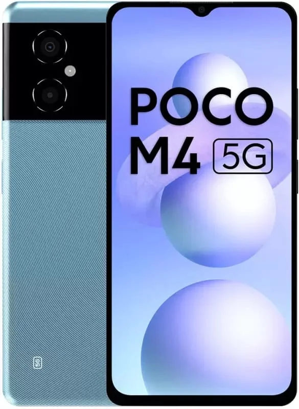 POCO M4 5G (Cool Blue, 128 GB) (6 GB RAM)
