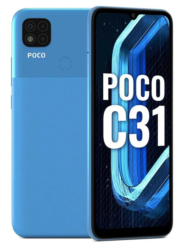 POCO C31 (Royal Blue, 64 GB) (4 GB RAM)