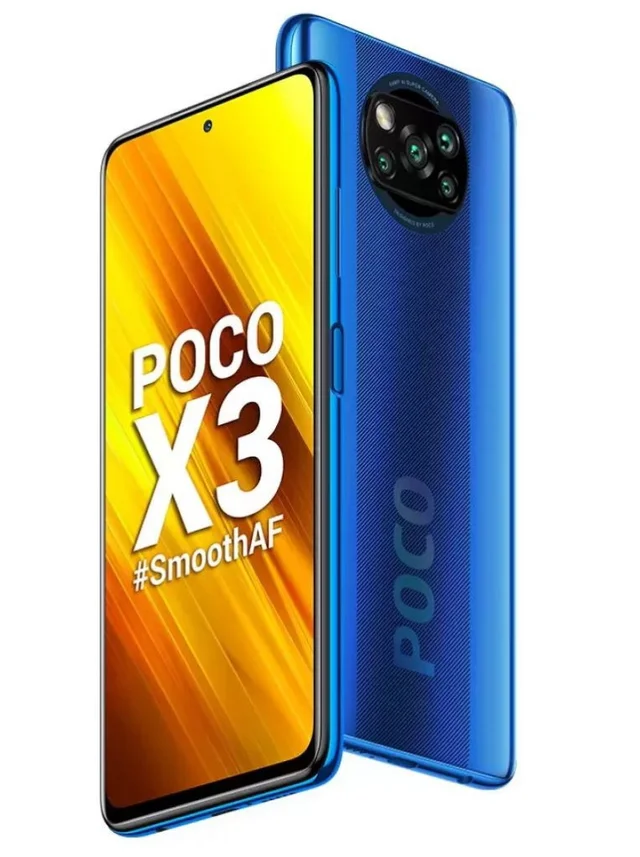 POCO X3 (Cobalt Blue, 128 GB) (8 GB RAM)