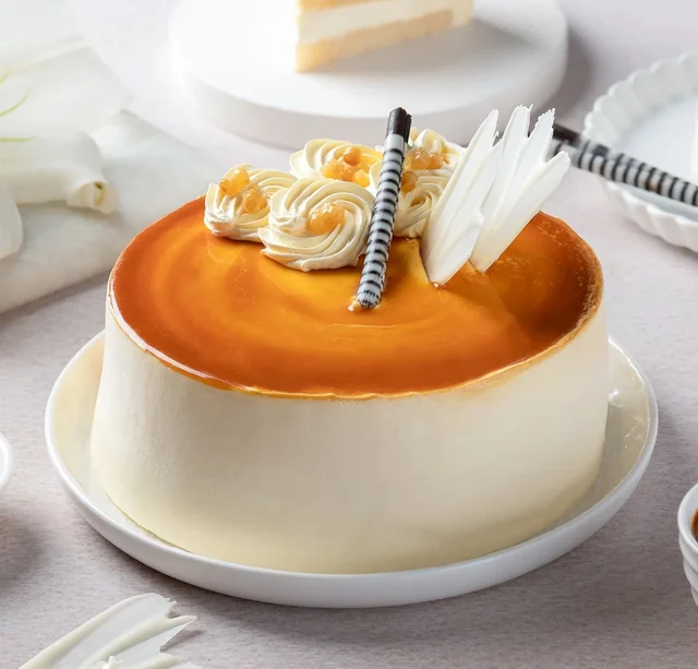 Delectable Butterscotch Cake - Half Kg, Eggless
