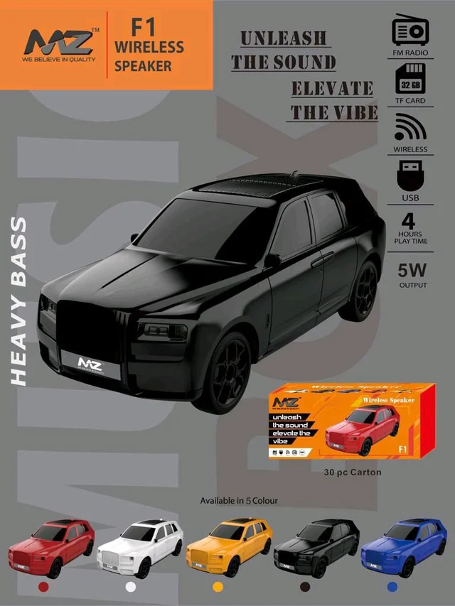MZ F1 Car Shape Speaker