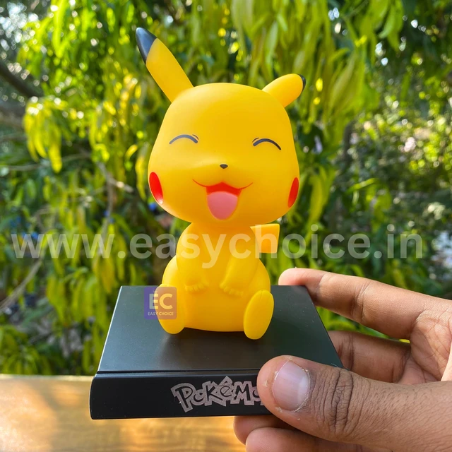 Premium High Detailed Pikachu Cute Pinky Tongue Out Bobblehead Miniature