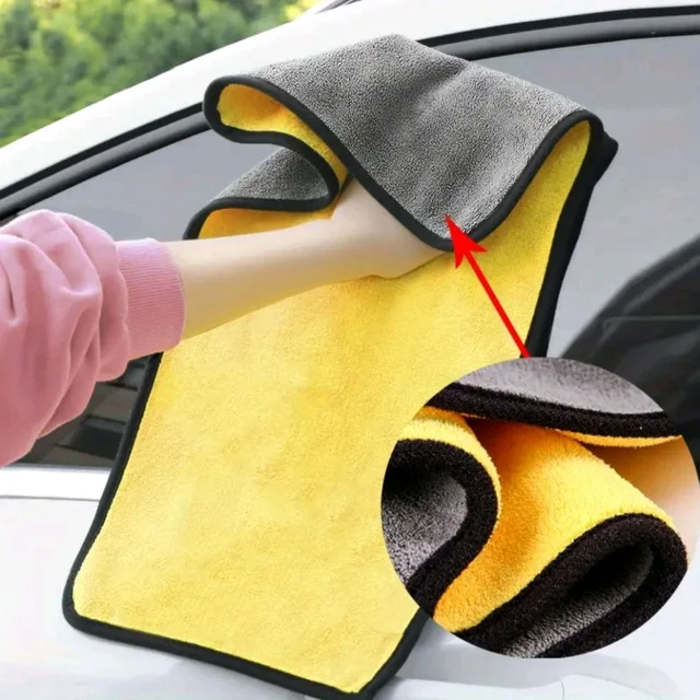 High Quality Big Sized Microfiber Cloth For Car Cleaning (40×60cms)