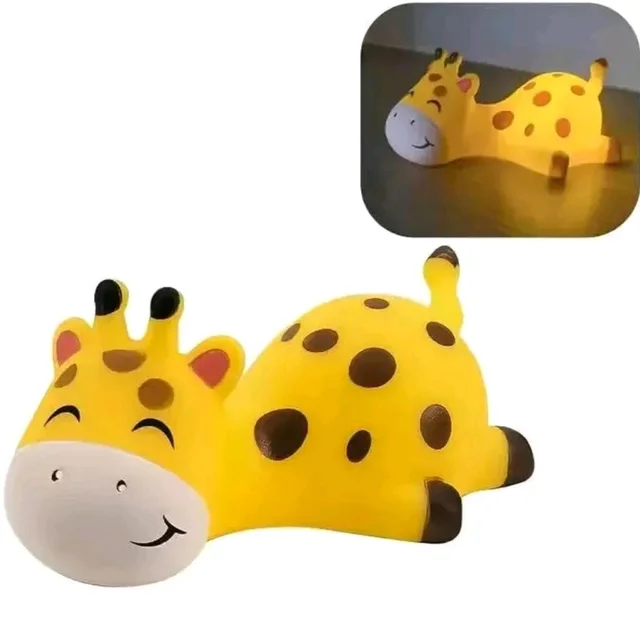 Super Cute Sleeping Cute Giraffe Night Light And Best Gift EC1076
