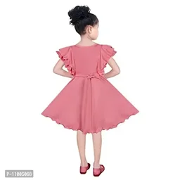 S.M MUNIF Dresses Trendy Dress for Baby/Kids Girls Frock Wedding Dress| Kids Fancy Frock Dresses Cotton Blend Fabric 11005068 - Mona Lisa, 11 To 12 Years