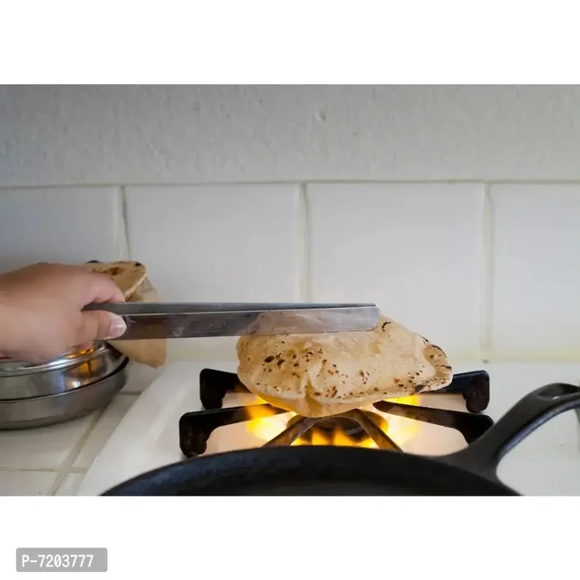 Oc9 Stainless Steel Pakkad Grater Pizza Cutter Roti Chimta Egg Whisk Potato Masher for Kitchen Tool Set 7203777