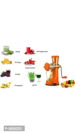 Useful Hand Juicer For Fruits And Vegetable With Steel Handle Vacuum Locking System,Shake,Smoothing,Travel Juicer, Fruit Juicer For All Fruits Juicer Maker Machine 9656253