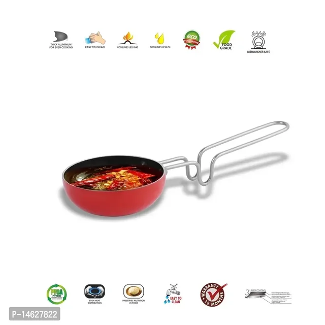 Non Stick 2.6mm Thick Tadka Pan - 10cm Dia 14627822