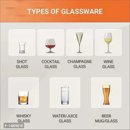 Multipurpose Drinking Glass -FM1, Pack Of 4, 170 Ml, Transparent 14029218