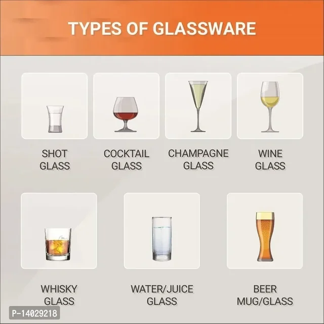 Multipurpose Drinking Glass -FM1, Pack Of 4, 170 Ml, Transparent 14029218