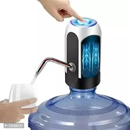 Automatic Wireless Water Can Dispenser Pump for 20 Litre Bottle C an, with 2 silicone pipe Water Dispenser Pump Pack Of 1 13158127