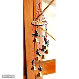 CraftJunction Wood Wind Chime (Blue 11398731
