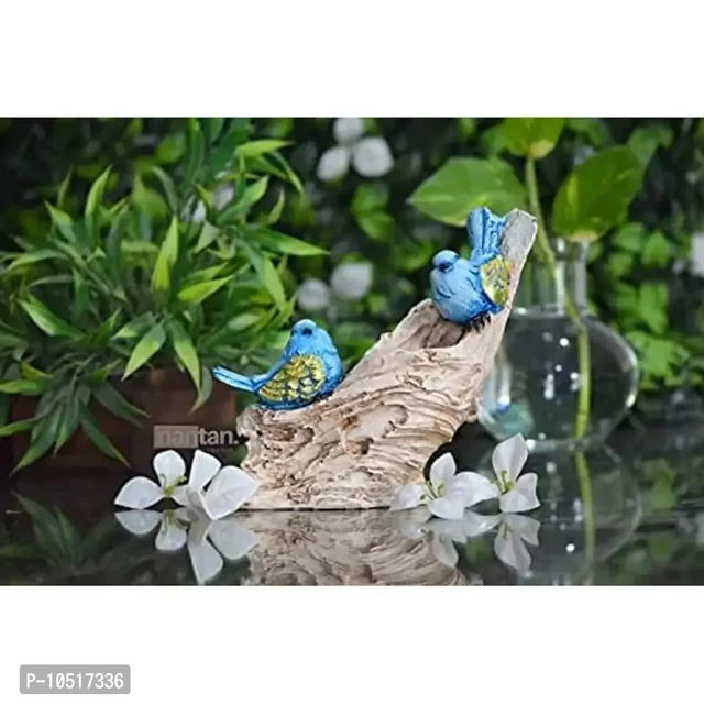 nantan Traditional, Handcrafted Resin The Family Owl Antique Decorative Showpiece Set for Home Decor (Multicolour, Medium ) 10517336