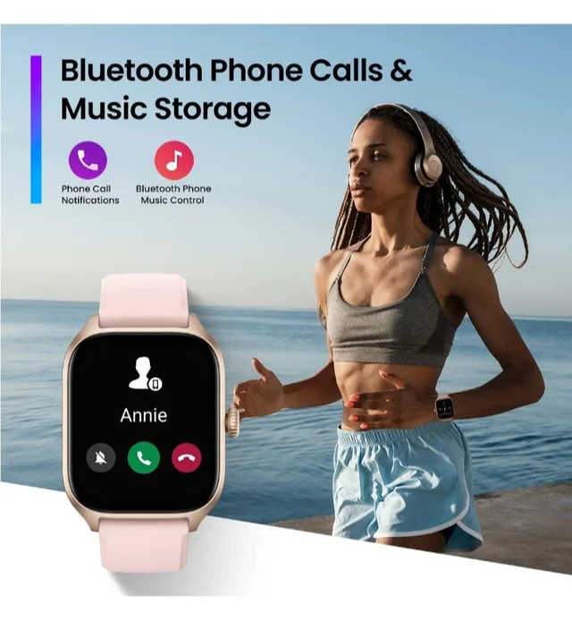 Fashion Smartwatch, 1.78rdquo; AMOLED Display with Premium Metal Body, Multiple Sports Modes with 100+ Watchfaces, Complete Health Suite with Stress Monitor, 7 Days Battery Life 3 ATM 14637671