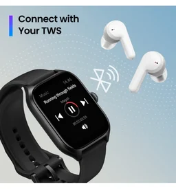 Fashion Smartwatch, 1.78rdquo; AMOLED Display with Premium Metal Body, Multiple Sports Modes with 100+ Watchfaces, Complete Health Suite with Stress Monitor, 7 Days Battery Life 3 ATM 14637671