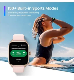Fashion Smartwatch, 1.78rdquo; AMOLED Display with Premium Metal Body, Multiple Sports Modes with 100+ Watchfaces, Complete Health Suite with Stress Monitor, 7 Days Battery Life 3 ATM 14637671