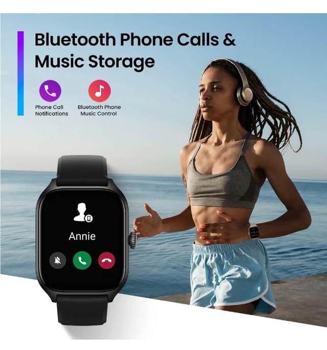 Fashion Smartwatch, 1.78rdquo; AMOLED Display with Premium Metal Body, Multiple Sports Modes with 100+ Watchfaces, Complete Health Suite with Stress Monitor, 7 Days Battery Life 3 ATM 14637672