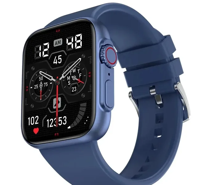 Gladiator 1.96 Biggest Display Smart Watch with Bluetooth Calling, Voice Assistant 123 Sports Modes, 8 Unique UI Interactions, SpO2, 24/7 Heart Rate Tracking, Rs 100 Off on UPI 13840348