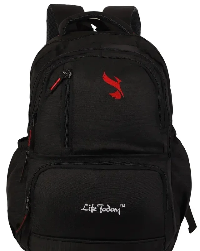 Laptop Bags For Men And Women | 15.6 Inch Laptop Backpack | College And School Bags | 26 L Laptop Bags (Black)Within 3-5 business days However, to find out an actual date of delivery, please enter your pin code.5869997