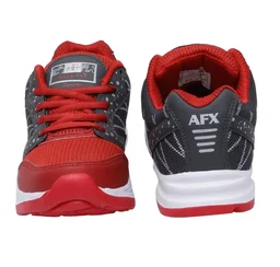 Men Sport Red Mesh Running Shoes 2229182 - IND 6