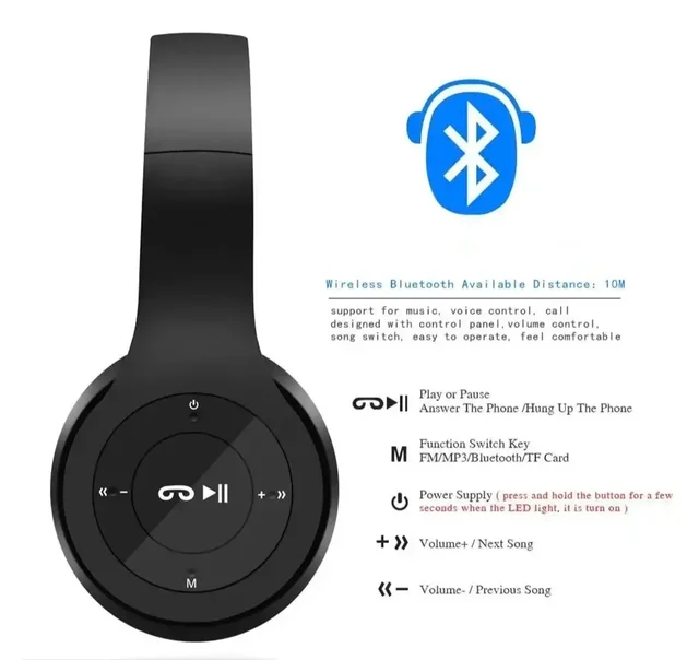 Stylish Multicoloured In-ear Bluetooth Wireless Headphones With Microphone 9637736